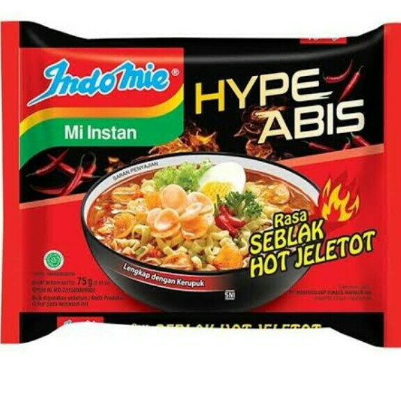 Indomie Seblak Hot Jeletot 75g