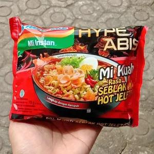 Indomie kuah seblak hot jeletot