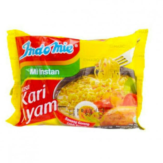 Indomie rasa kari ayam