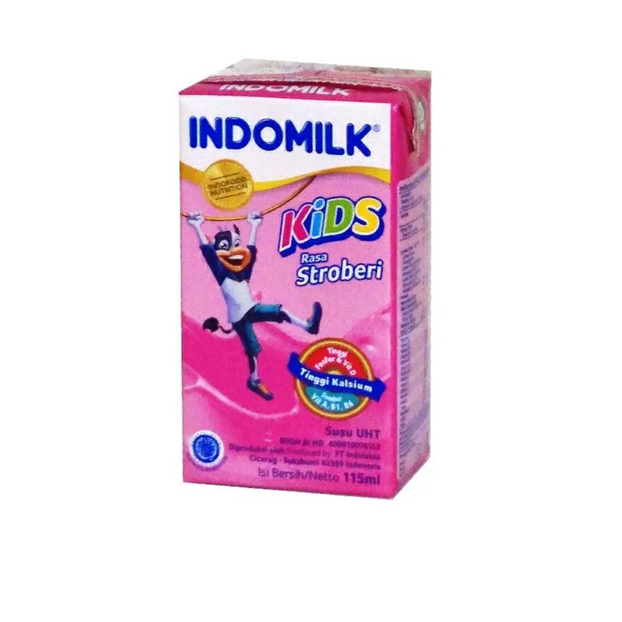 Indomilk Rasa Stroberi 115ml