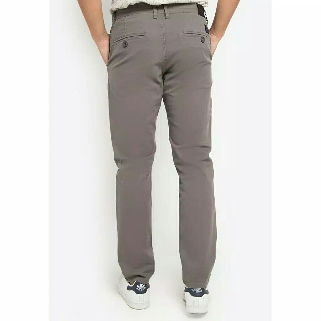 Insight Celana Panjang Pria Abu-abu City Chop Shark Chinos I 4