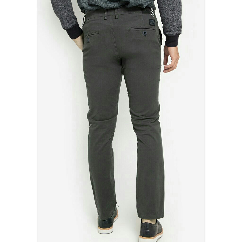 Insight Celana Panjang Pria Charcoal City Chop Coal Chinos I 2