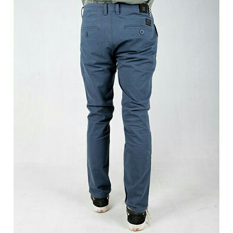 Insight Celana Panjang Pria Navy City Chop Insignia Chinos I 2