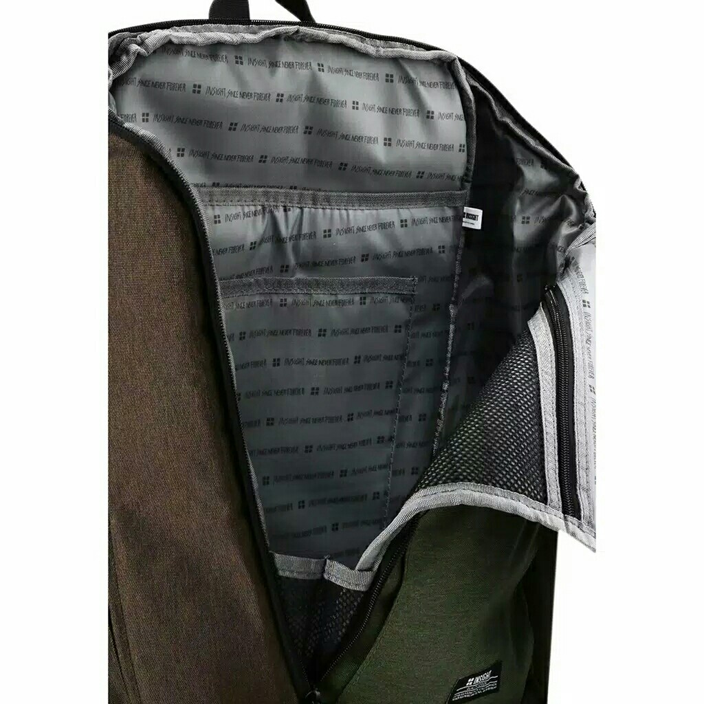 Insight Tas Ransel Laptop Pria Army Vasco Army Green Backpac 4