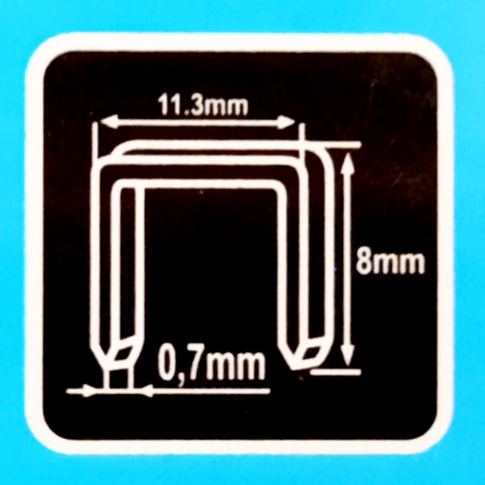 Isi Staples 8mm F1008 Benz 5