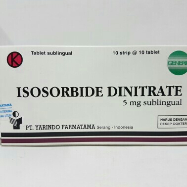 Isosorbide Dinitrat 5mg