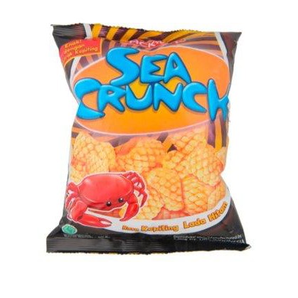 JACKN JILL SNACK SEA CRUNCH KEPITING LADA HITAM AL-FOIL 40 GR