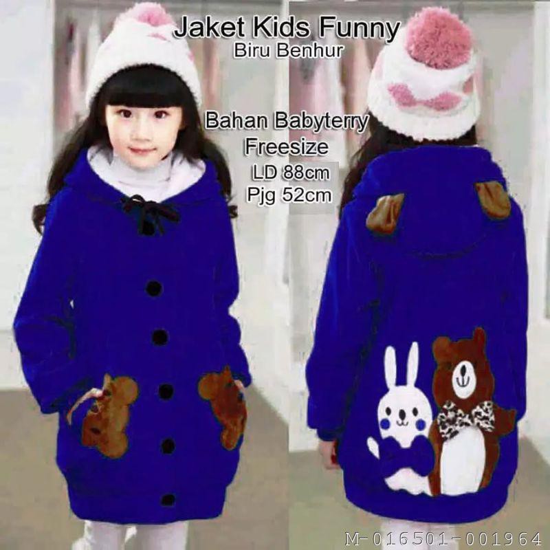 JAKET ANAK PEREMPUAN BABYTERRY 3