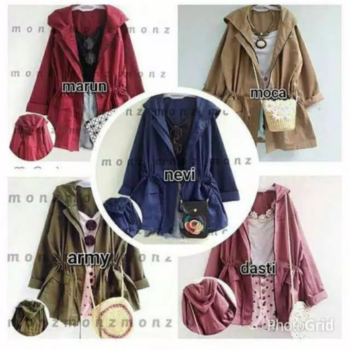 JAKET PARKA 7 warna TERMURAH