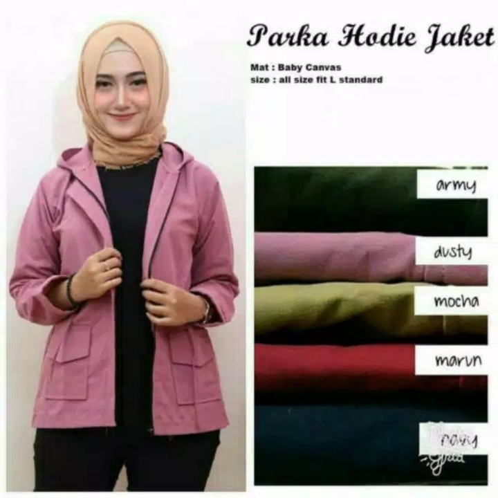 JAKET PARKA 7 warna TERMURAH 2