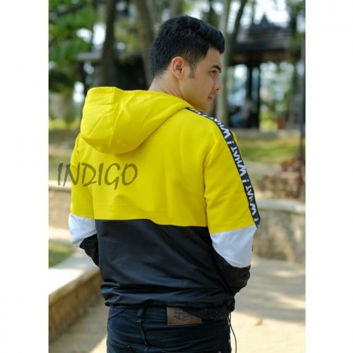 JAKET PRIA CAGOULE LIST ORIGINAL INDIGO 02 2