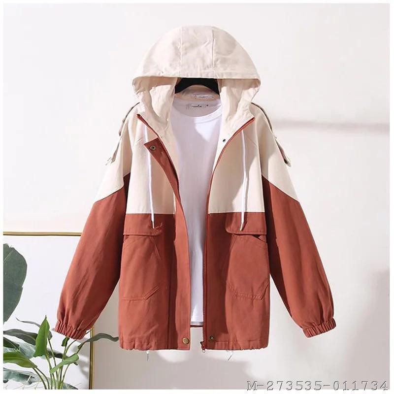 JAKET WANITA PARKA COMBO