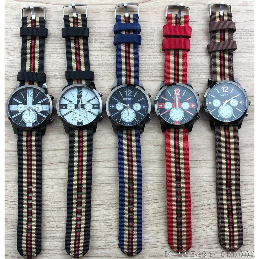 JAM TANGAN ANALOG DIESEL KANVAS