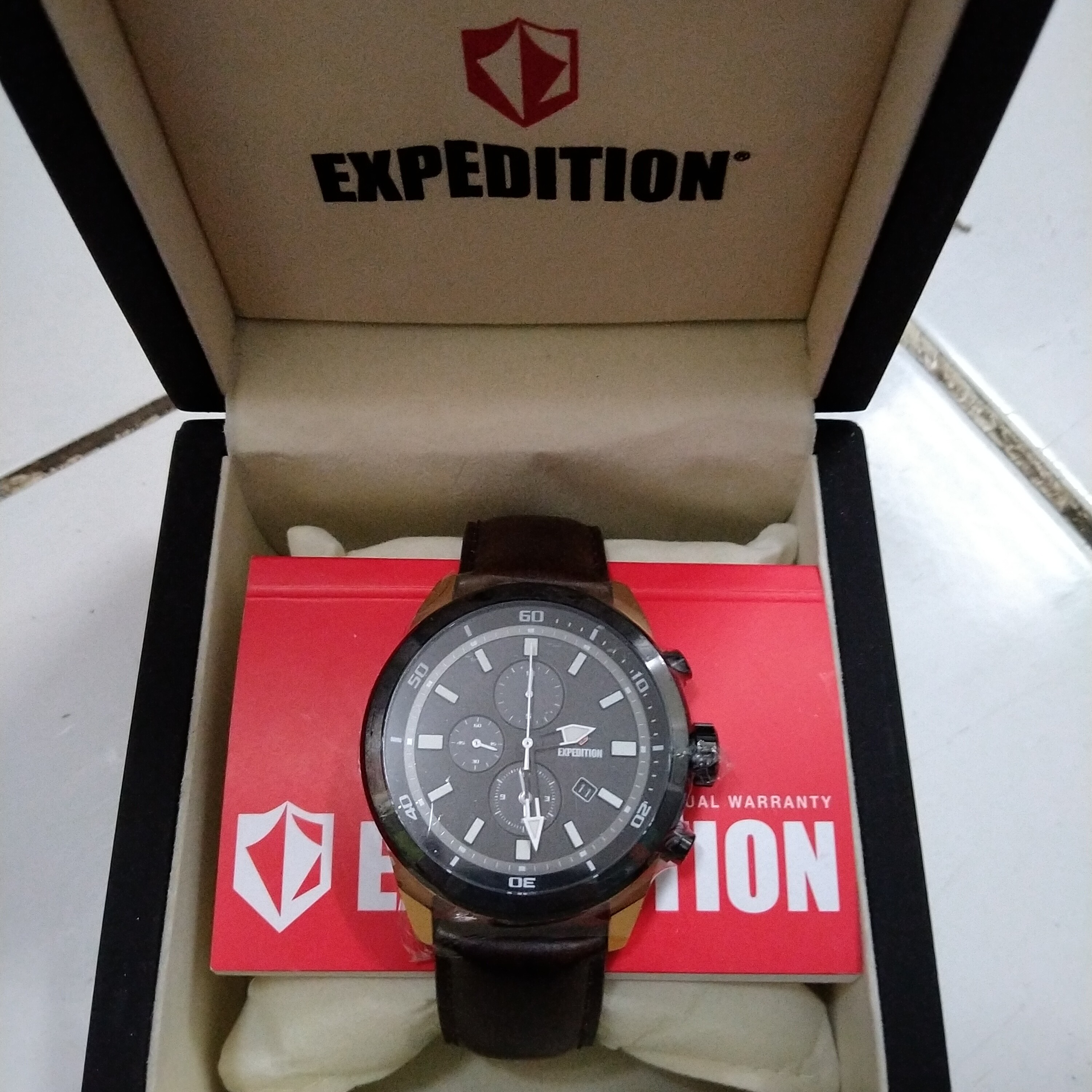 JAM TANGAN EXPEDITION PRIA KULIT