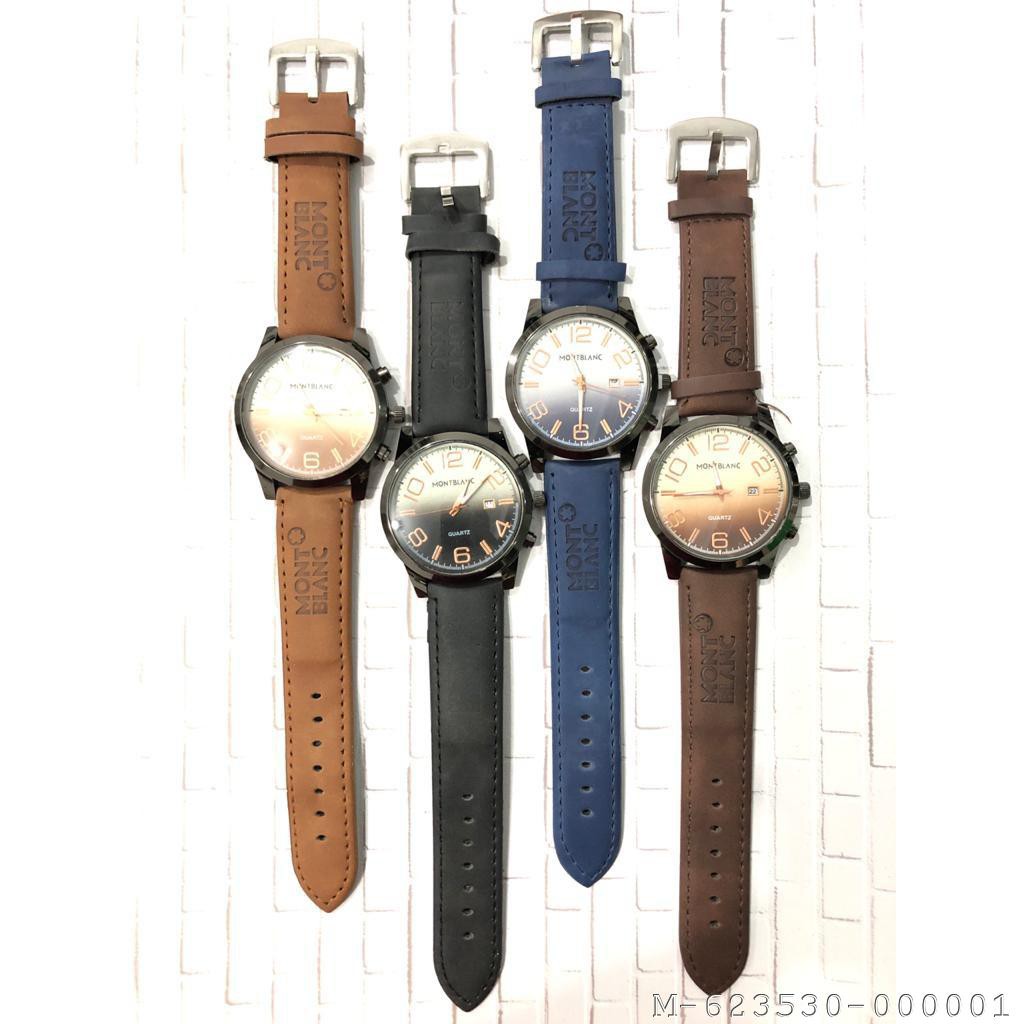 JAM TANGAN MONTBLANC SIMPEL KULIT