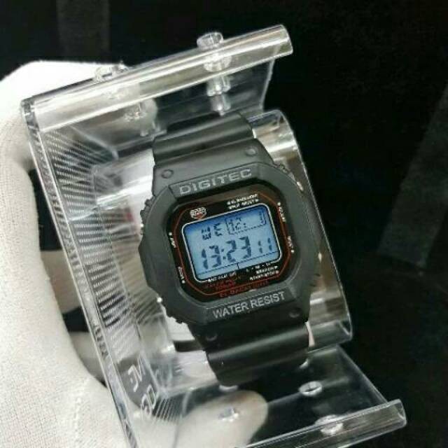 JAM TANGAN PRIA DIGITEC 2024T ANTI AIR GARANSI 2 BULAN MERK DIGITEC P 2