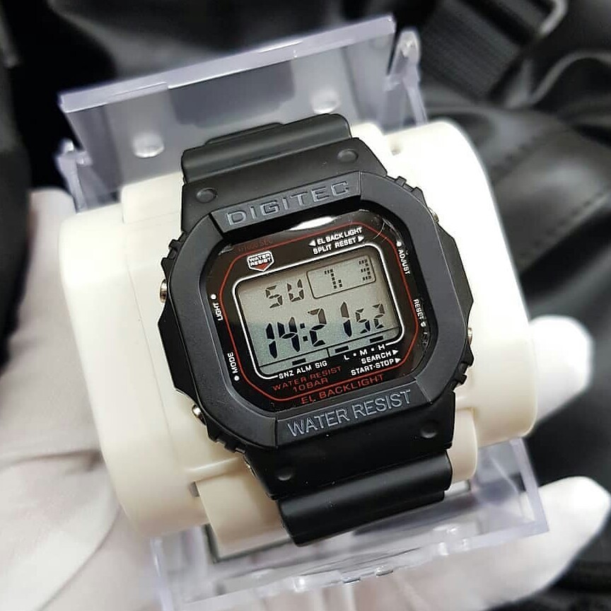 JAM TANGAN PRIA DIGITEC 2024T ANTI AIR GARANSI 2 BULAN MERK DIGITEC P 2