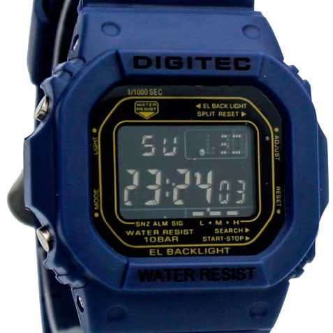 JAM TANGAN PRIA DIGITEC 2024T ANTI AIR GARANSI 2 BULAN MERK DIGITEC P 3