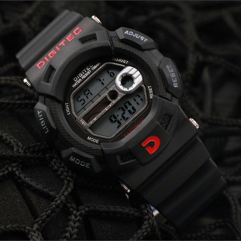 JAM TANGAN PRIA DIGITEC DG 2008T ANTI AIR GARANSI 2 BULAN MERK DIGITE 2