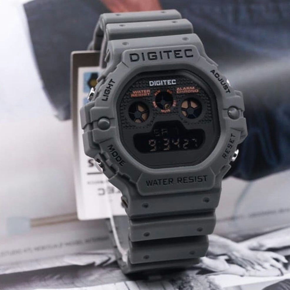 JAM TANGAN PRIA DIGITEC DG 3090T ANTI AIR GARANSI 2 BULAN MERK DIGITE 3