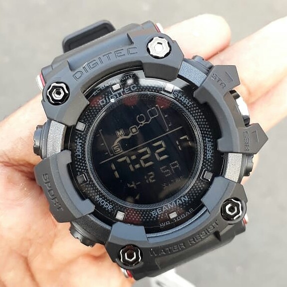 JAM TANGAN PRIA DIGITEC DG 3096 ANTI AIR GARANSI 2 BULAN MERK DIGITEC 2