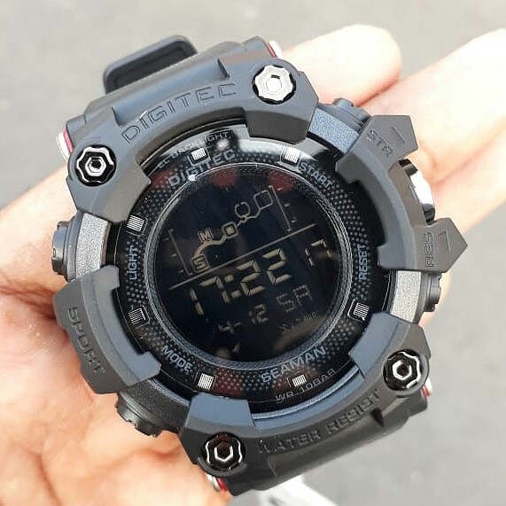 JAM TANGAN PRIA DIGITEC DG 3096 ANTI AIR GARANSI 2 BULAN MERK DIGITEC 3