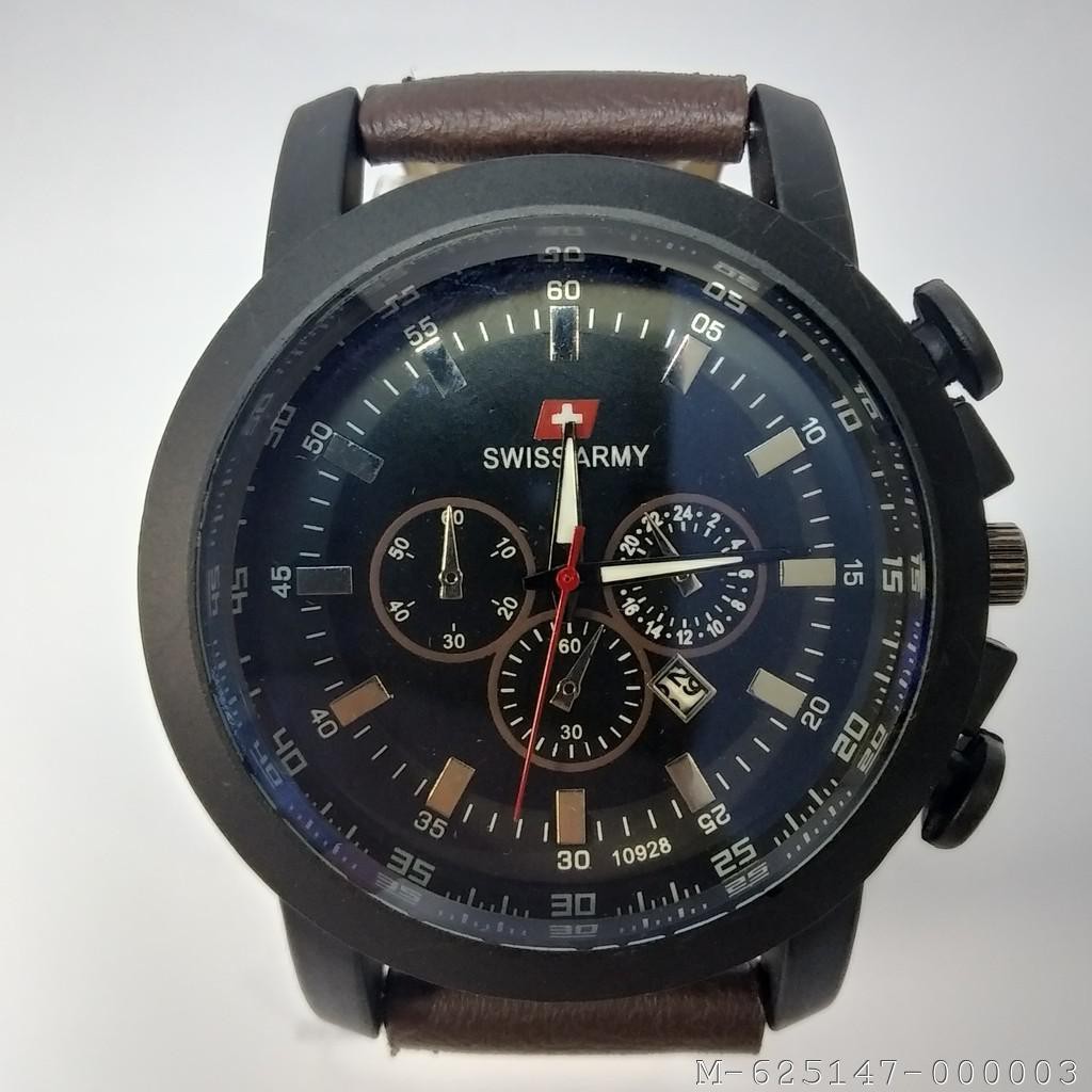 JAM TANGAN PRIA KULIT SPORT ANALOG