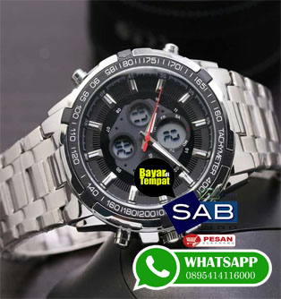 JAM TANGAN PRIA SWISS ARMY DOUBLE TIME RANTAI 