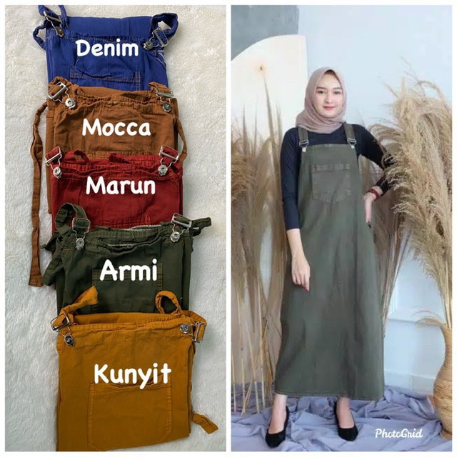 JANETA OVERALL DENIM WASHED PREMIUM 2