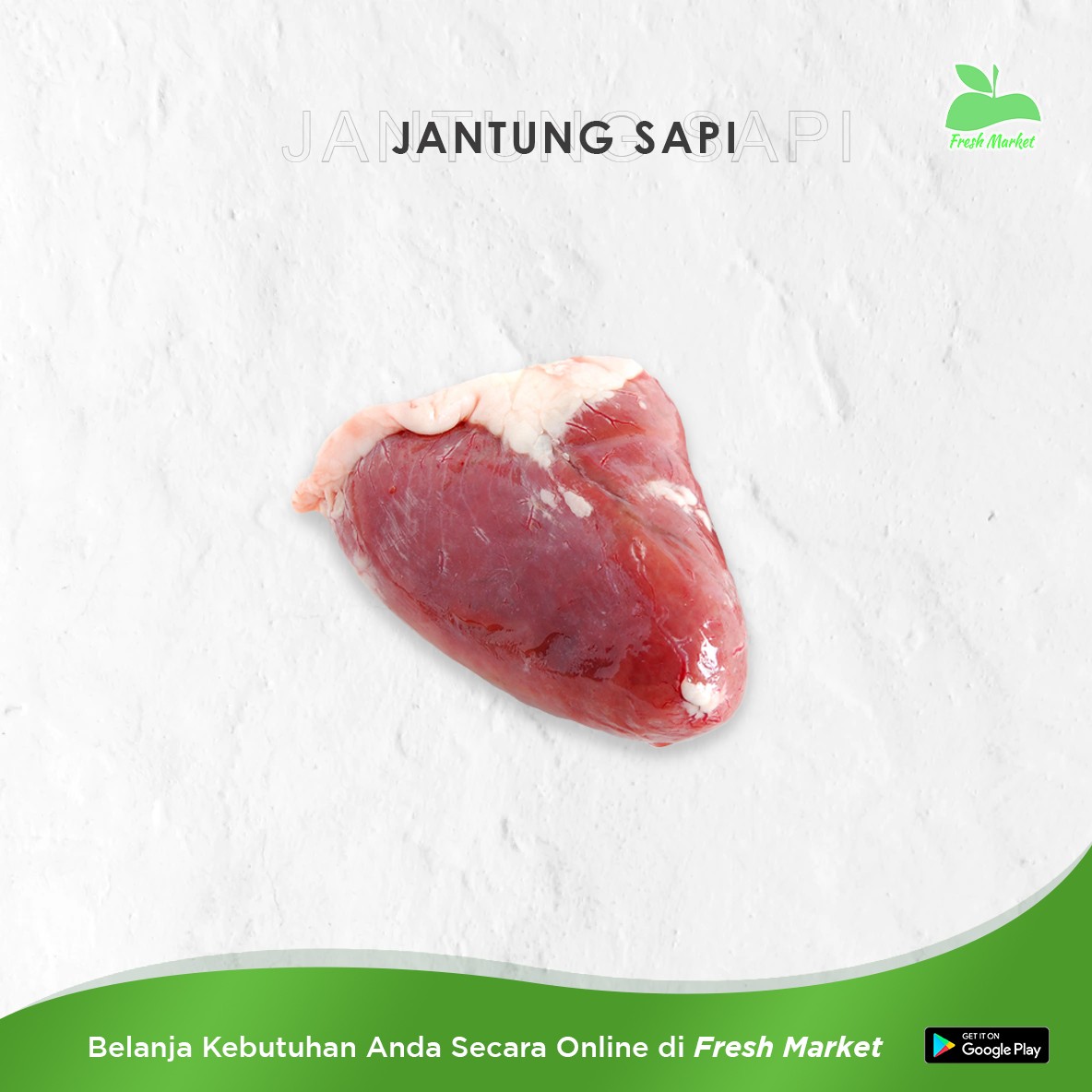 JANTUNG SAPI 250 GRAM