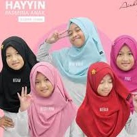 JILBAB PASMINA MERK HAYYIN PER UNIT