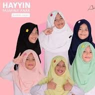 JILBAB PASMINA MERK HAYYIN PER UNIT 2