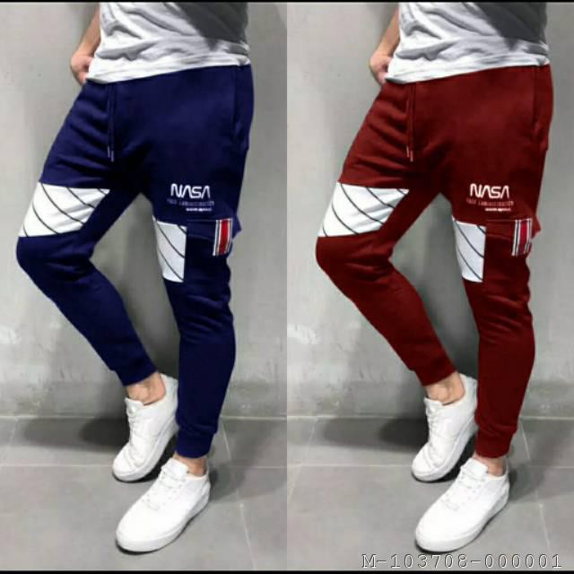 JOGGER PRIA NASA NEW COLOR