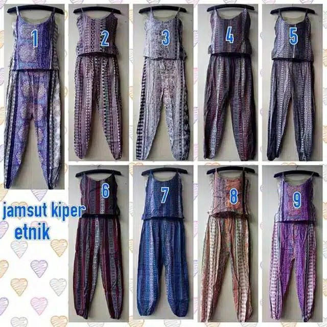 JUMPSUIT CIPIR PANJANG ETNIK BCL 5