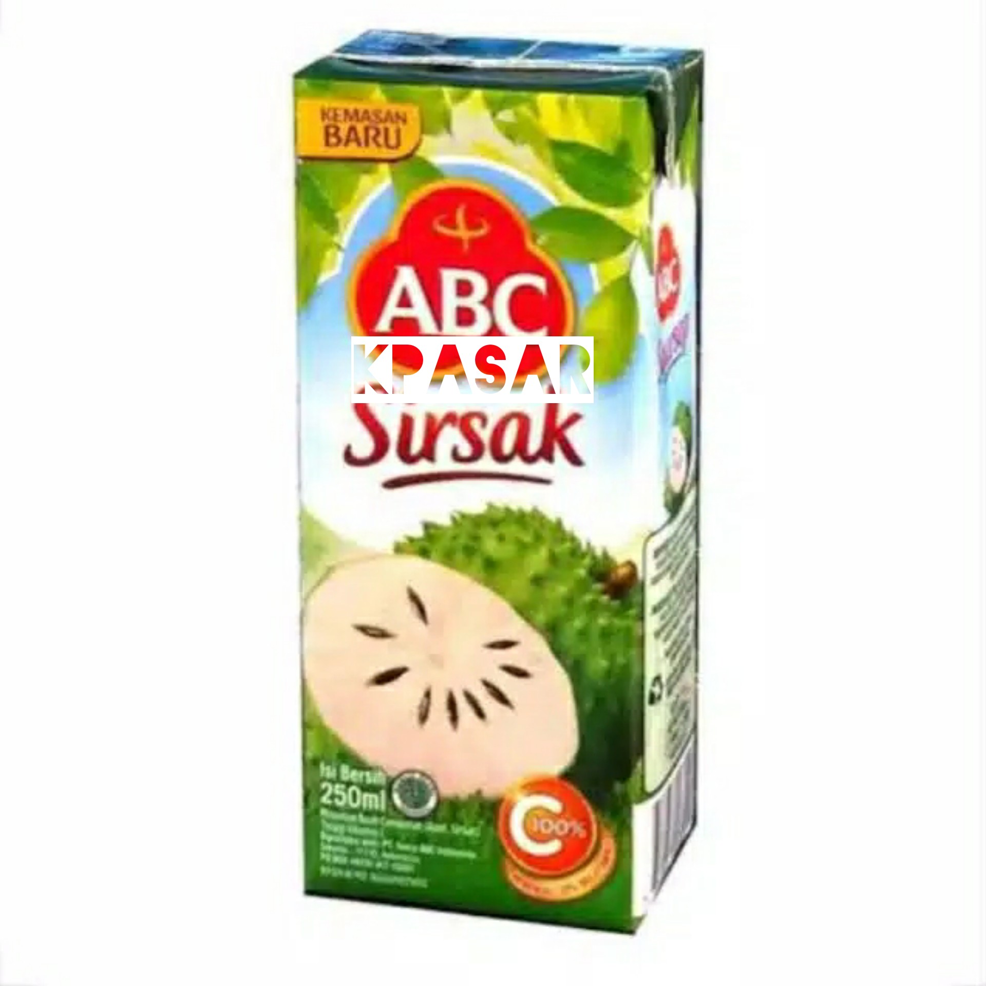 JUS ABC SIRSAK KEMASAN 250ML