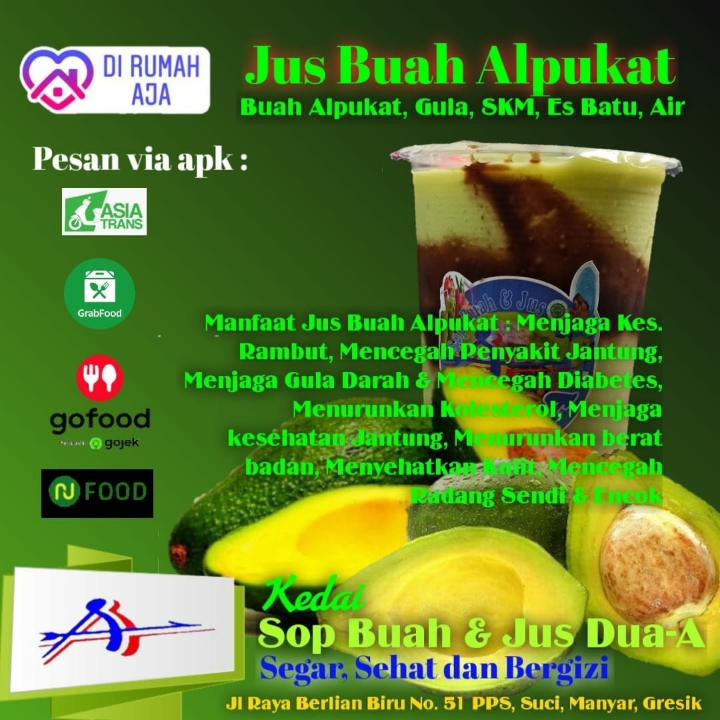 JUS BUAH ALPUKAT