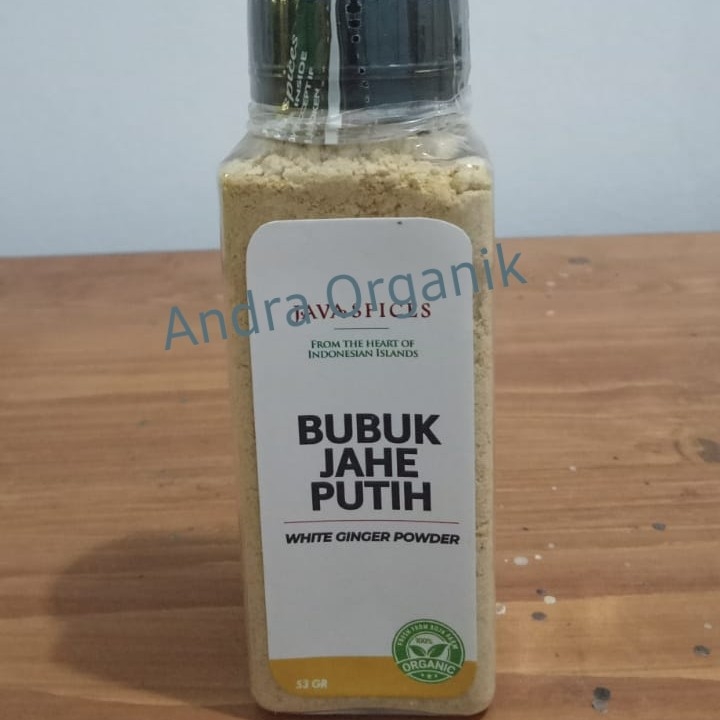 Jahe Putih Organik - Bubuk