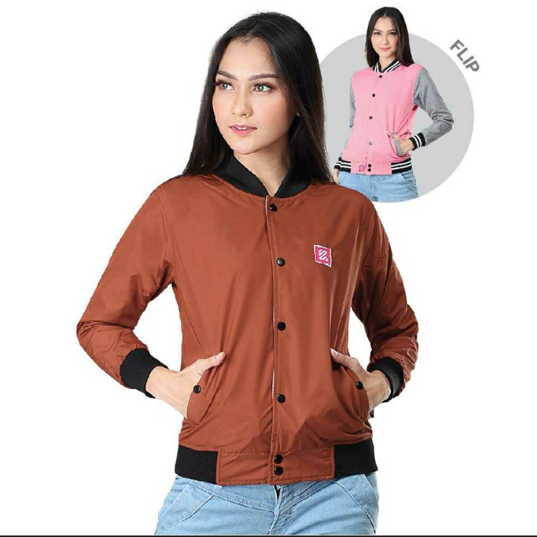 Jaket Bomber Bolak Balik KZR 748