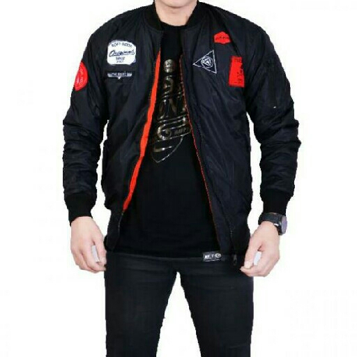 Jaket Bomber FP Bojiel Black