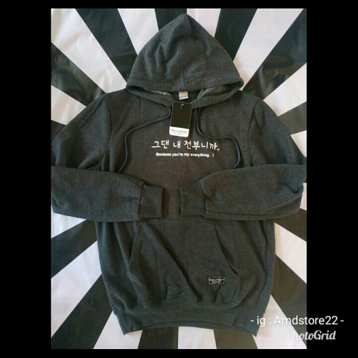 Jaket Hoodie Pull N Bear 3