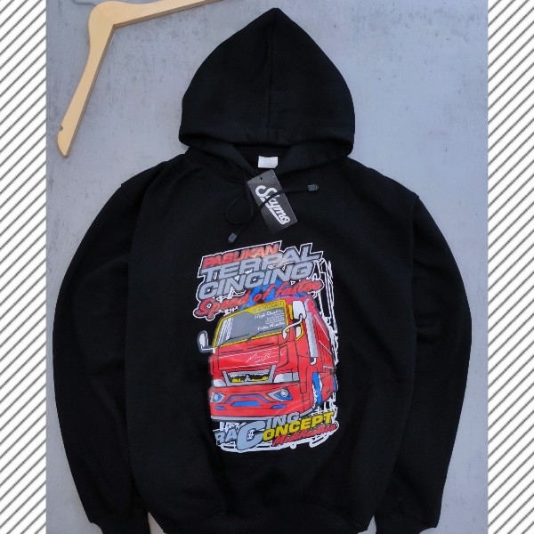 Jaket Hoodie Sablon