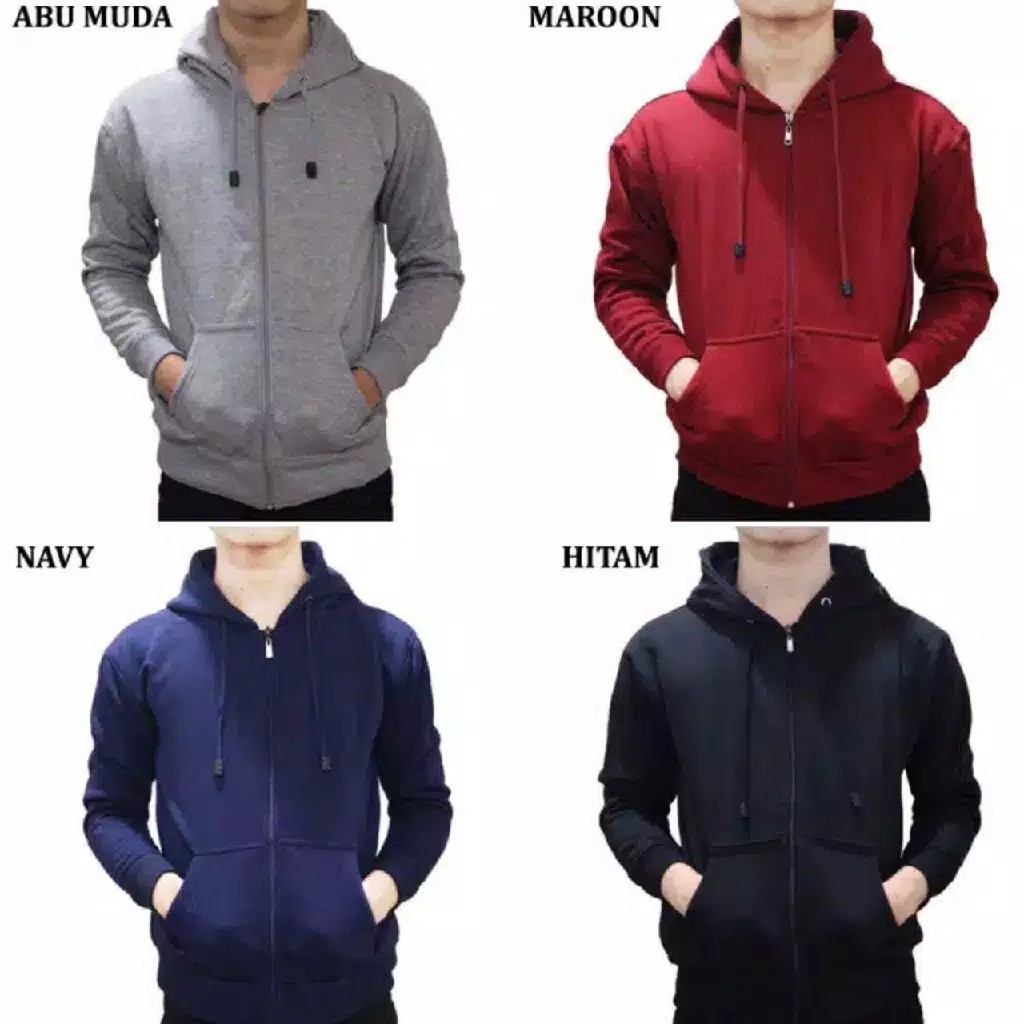 Jaket Hoodie Zipper JAKET ZIPPER TERLARIS 3