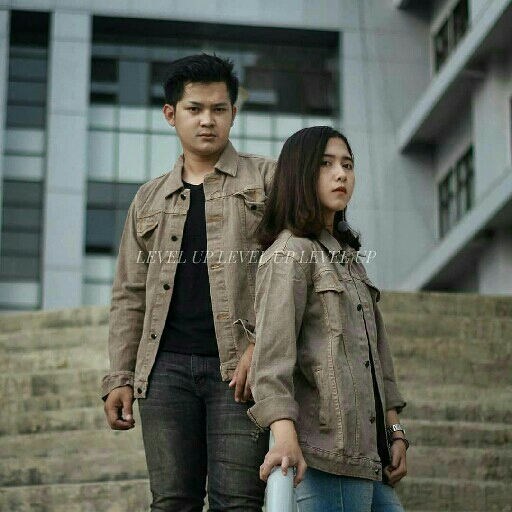 Jaket clearance denim couple