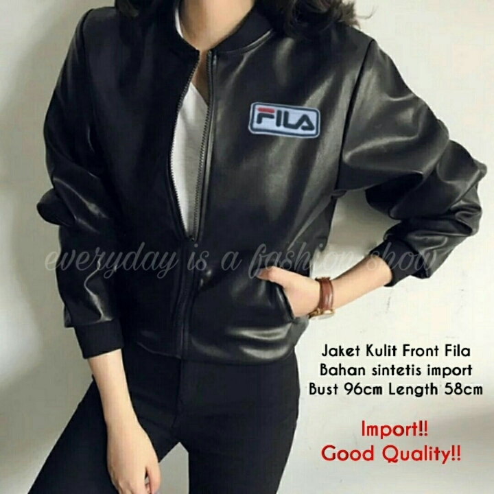 Jaket Kulit Fila