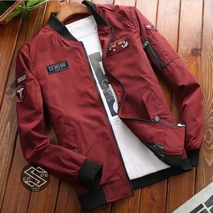 Jaket Raffa Maroon