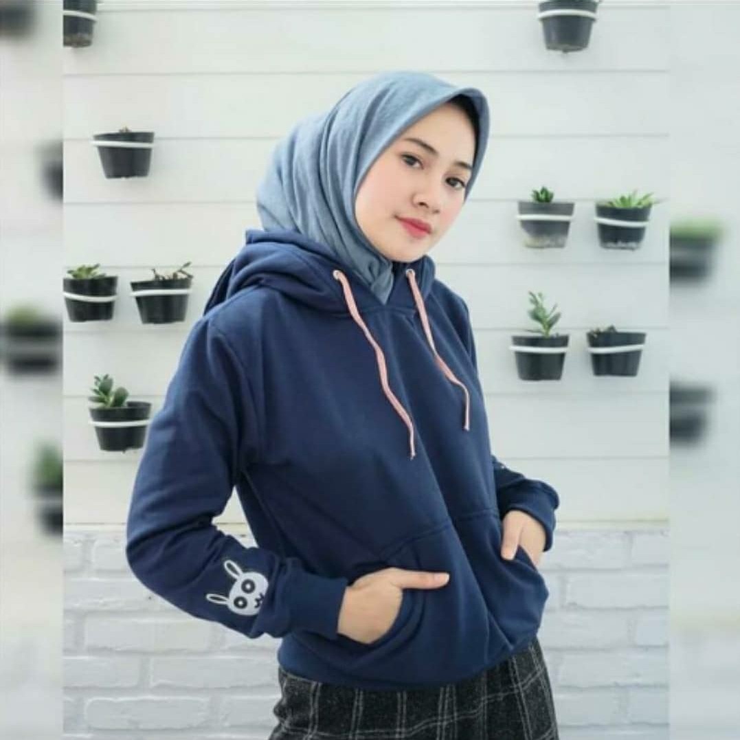 Jaket Sweater Bunny - VC Navy