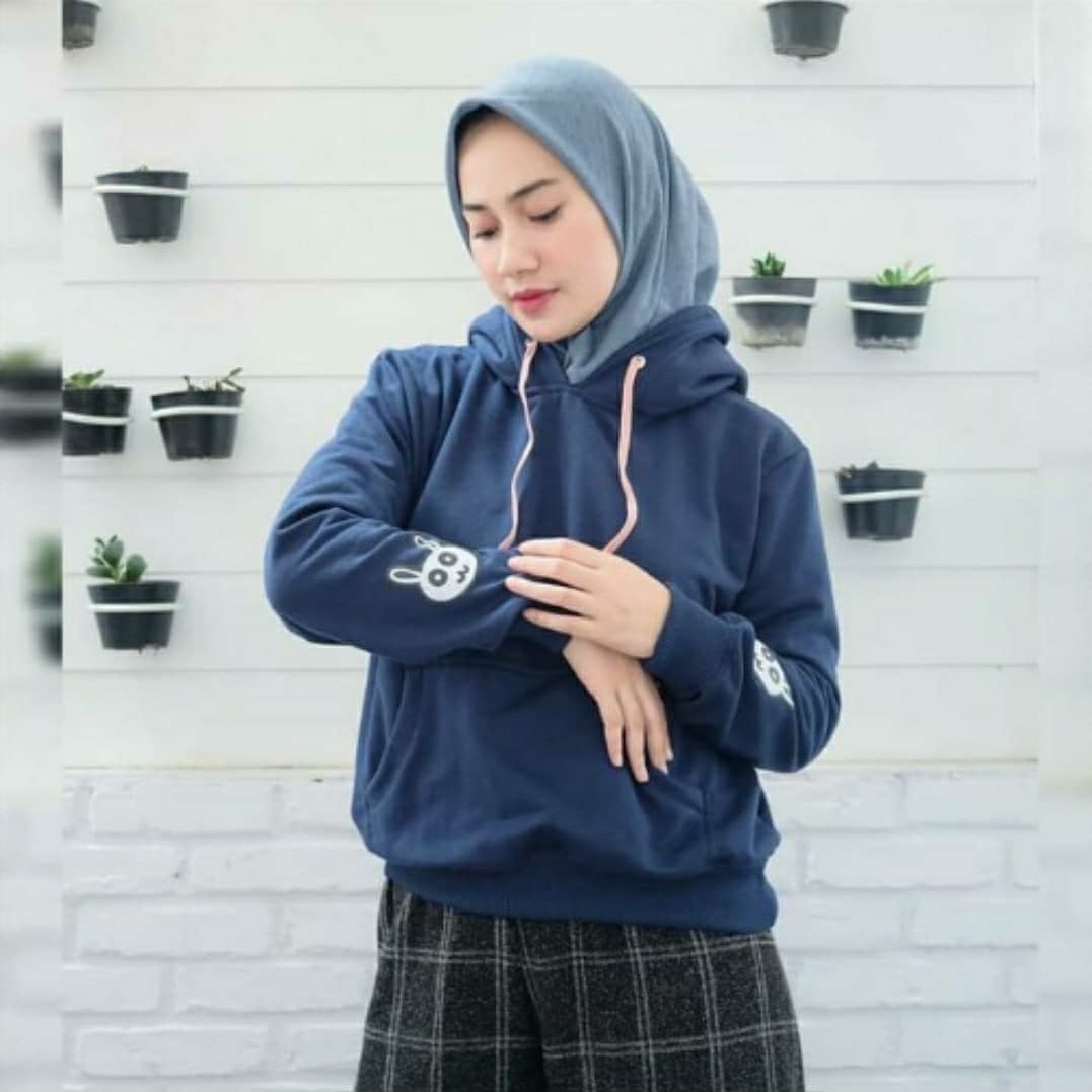 Jaket Sweater Bunny - VC Navy 2