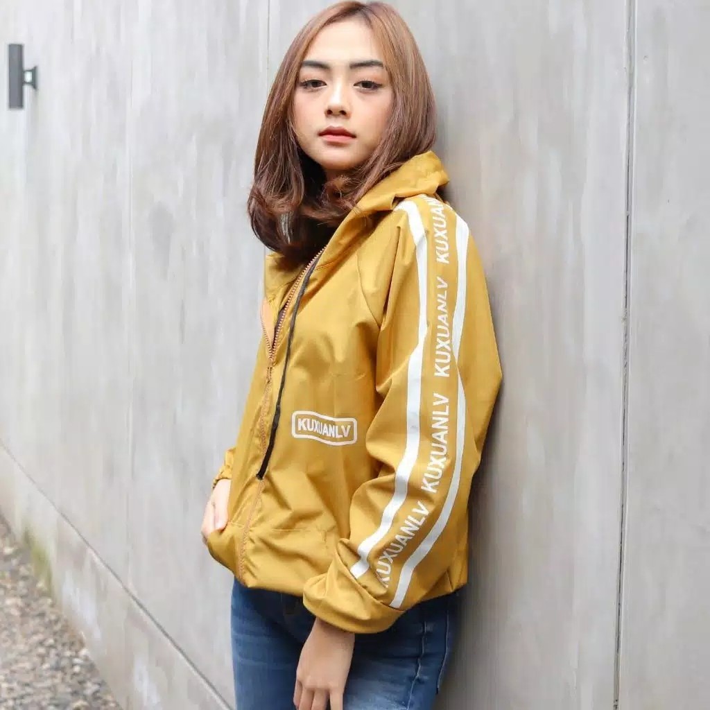 Jaket Wanita Kuxu Ando jaket Parasut 2