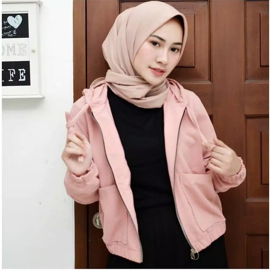 Jaket Wanita Lumy Jaket Baby Kanvas 3