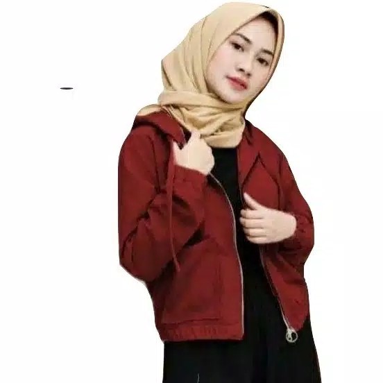 Jaket Wanita Lumy Jaket Baby Kanvas 4